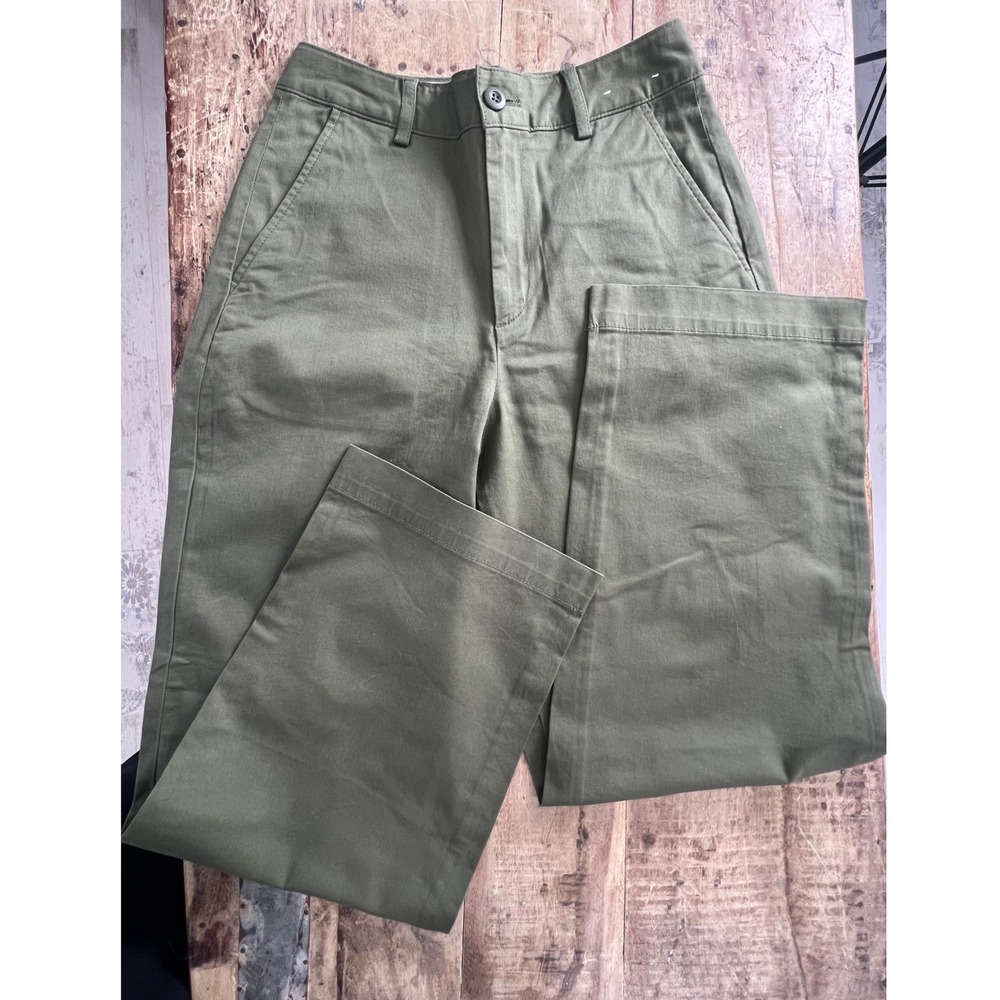 UNIQLO Military Green Womens Pants Chinos